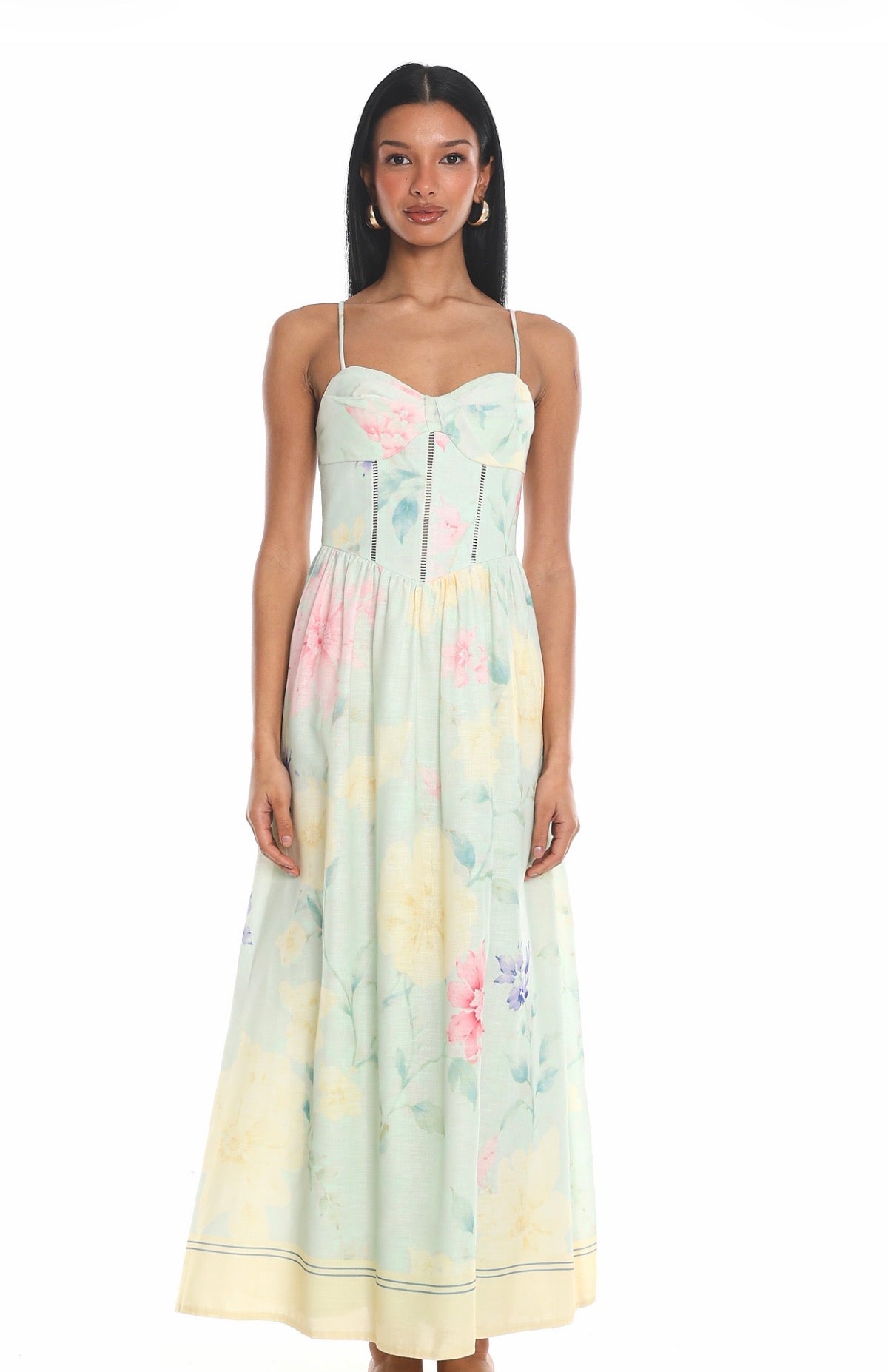 The Aveline Floral Maxi Dress