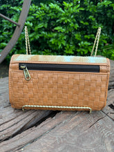 Cowhide - New York Thick Weave - Tan - Wallet