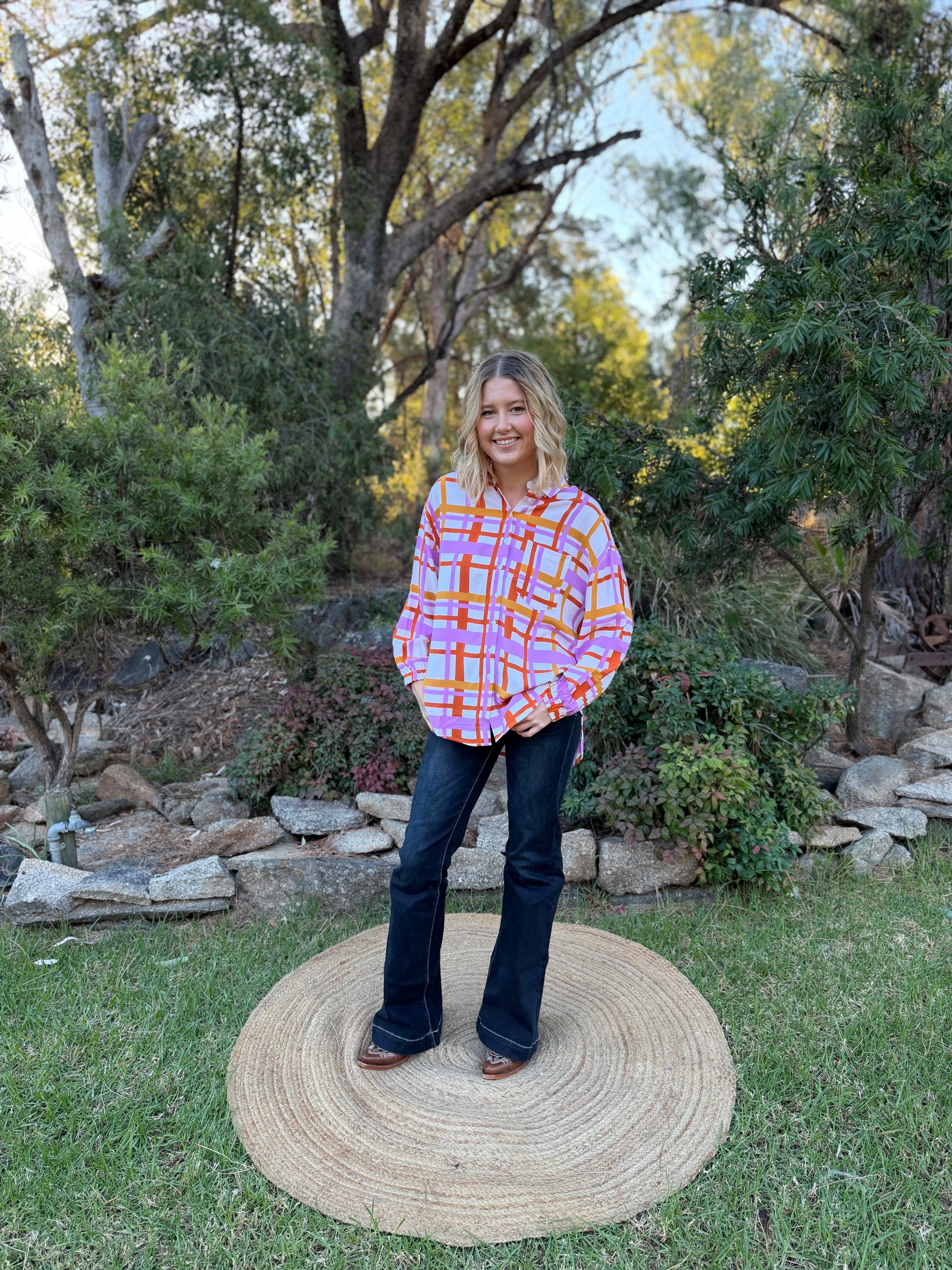 Sunset Check Shirt