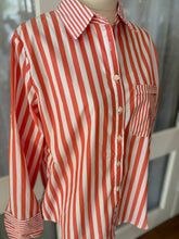 Stripe Mandarin Shirt
