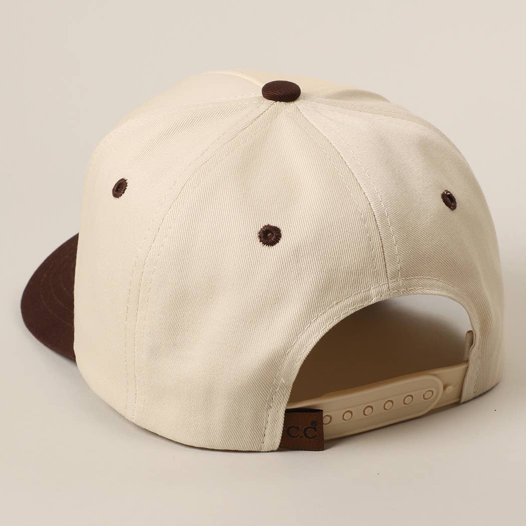 That's Why I'm here Cowboys &amp; Beer Embroidery Two-Tone Cap