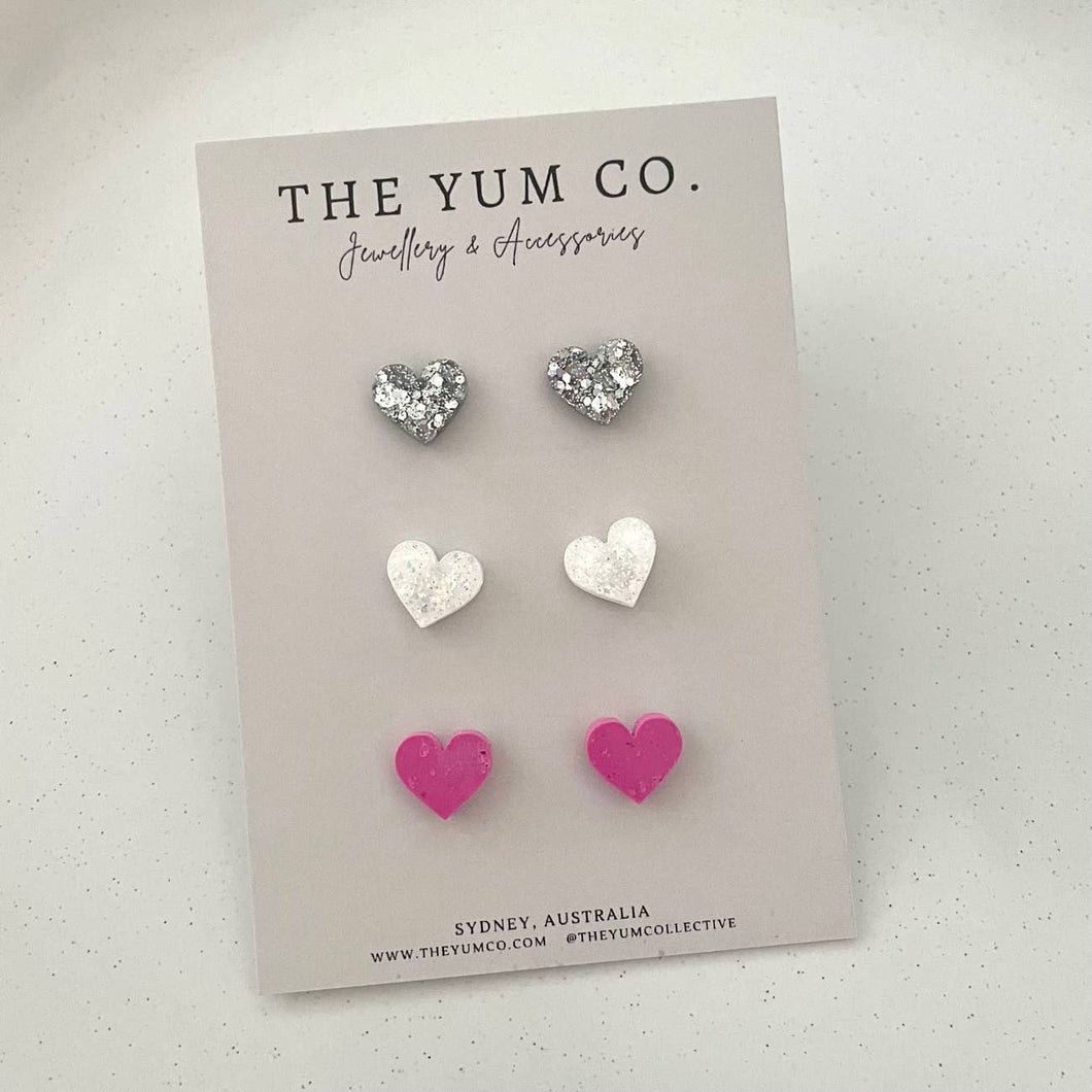 Heart Stud Pack