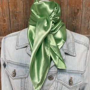 Wild Rag - 35X35" Solid Lime Scarf