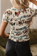 Western Mesh Short Sleeve T-Shirt