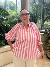 Stripe Shirt - 921 - Pink