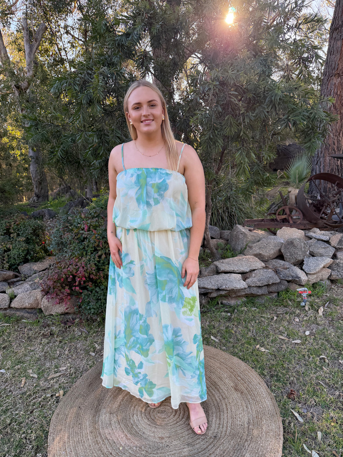 Sea breeze Maxi dress