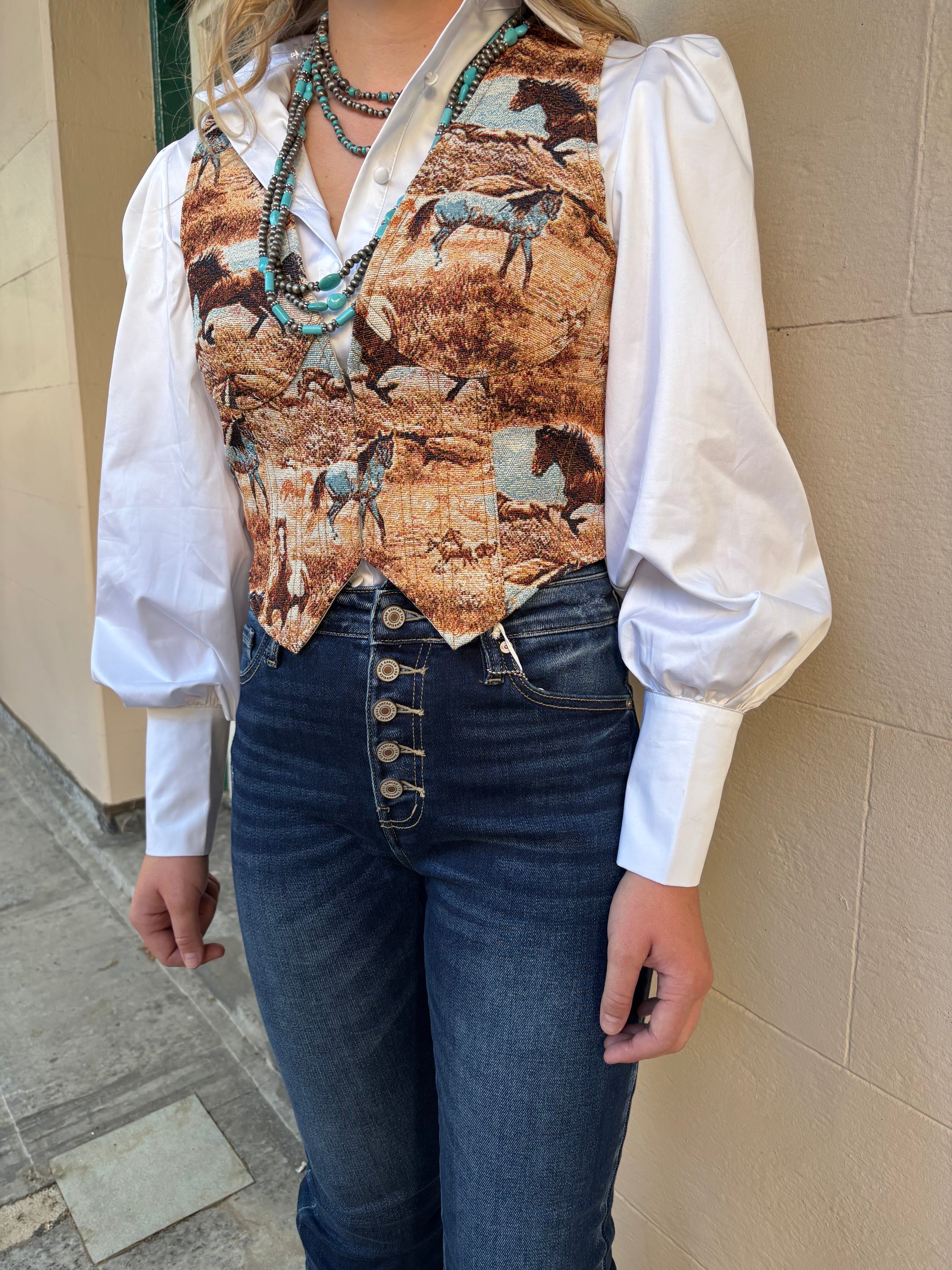 White top~ long sleeve