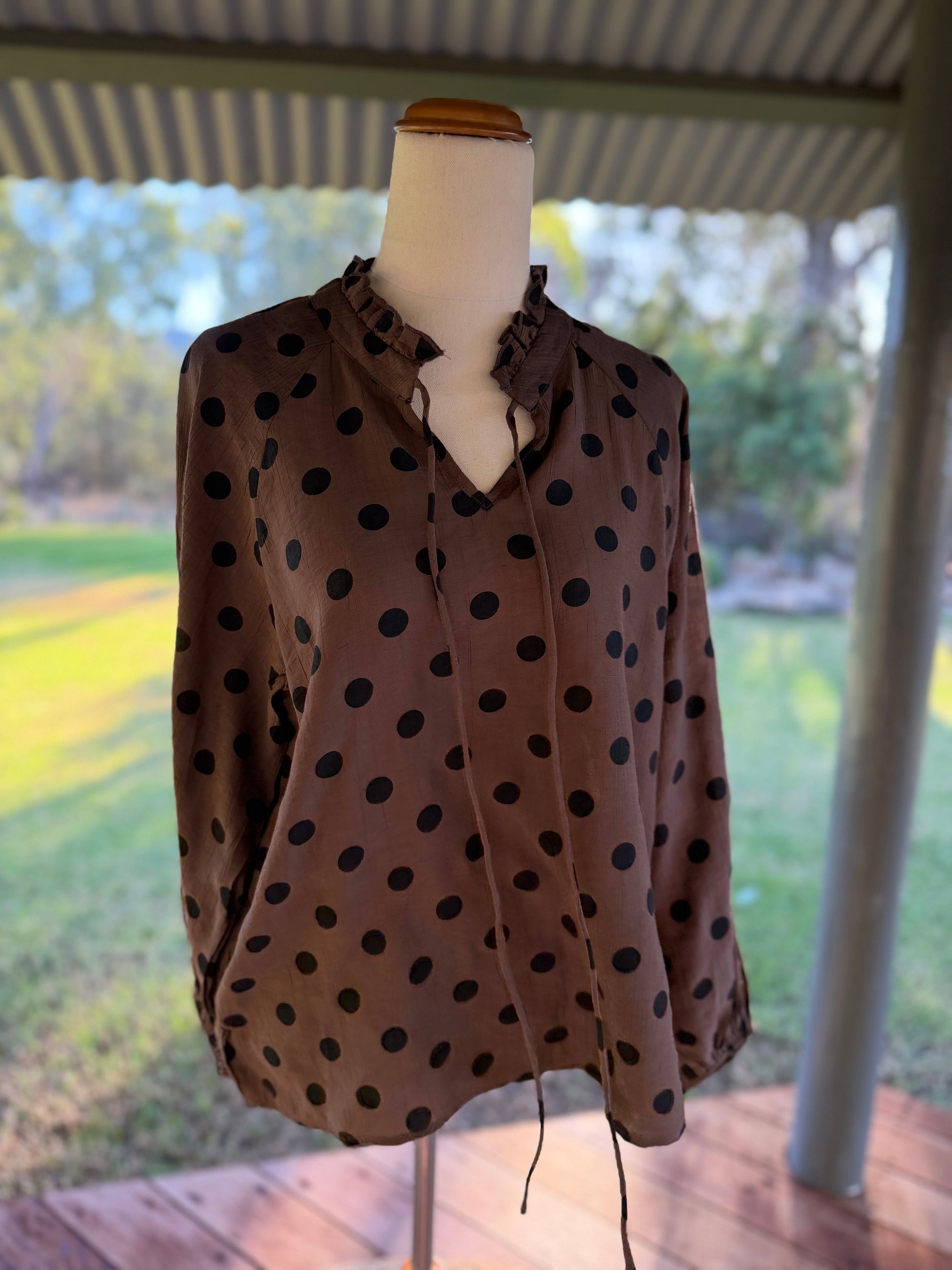 Top - Chocolate spots