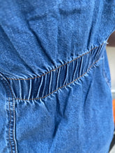 Elastic Waist Denim Dress