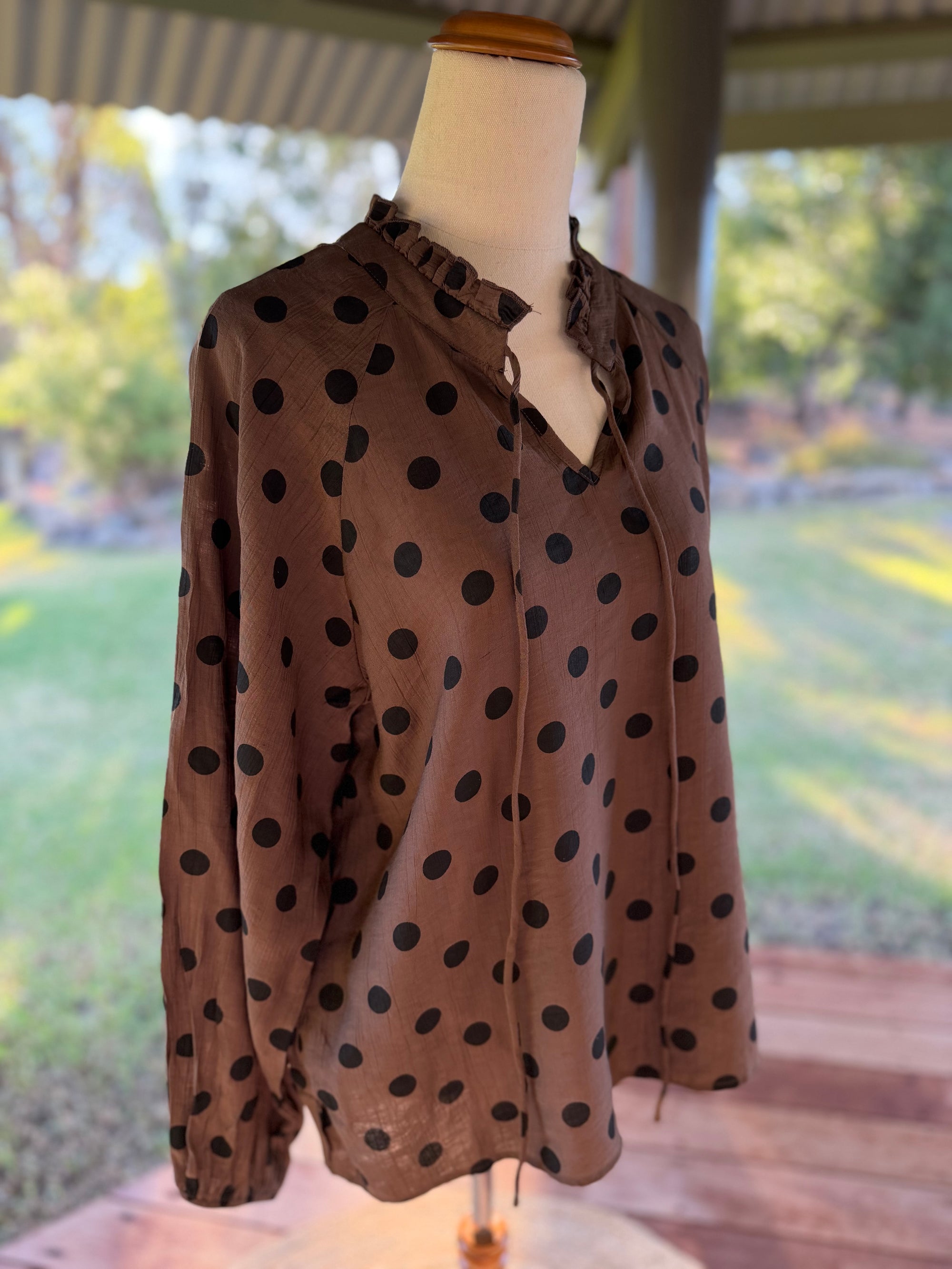 Top - Chocolate spots