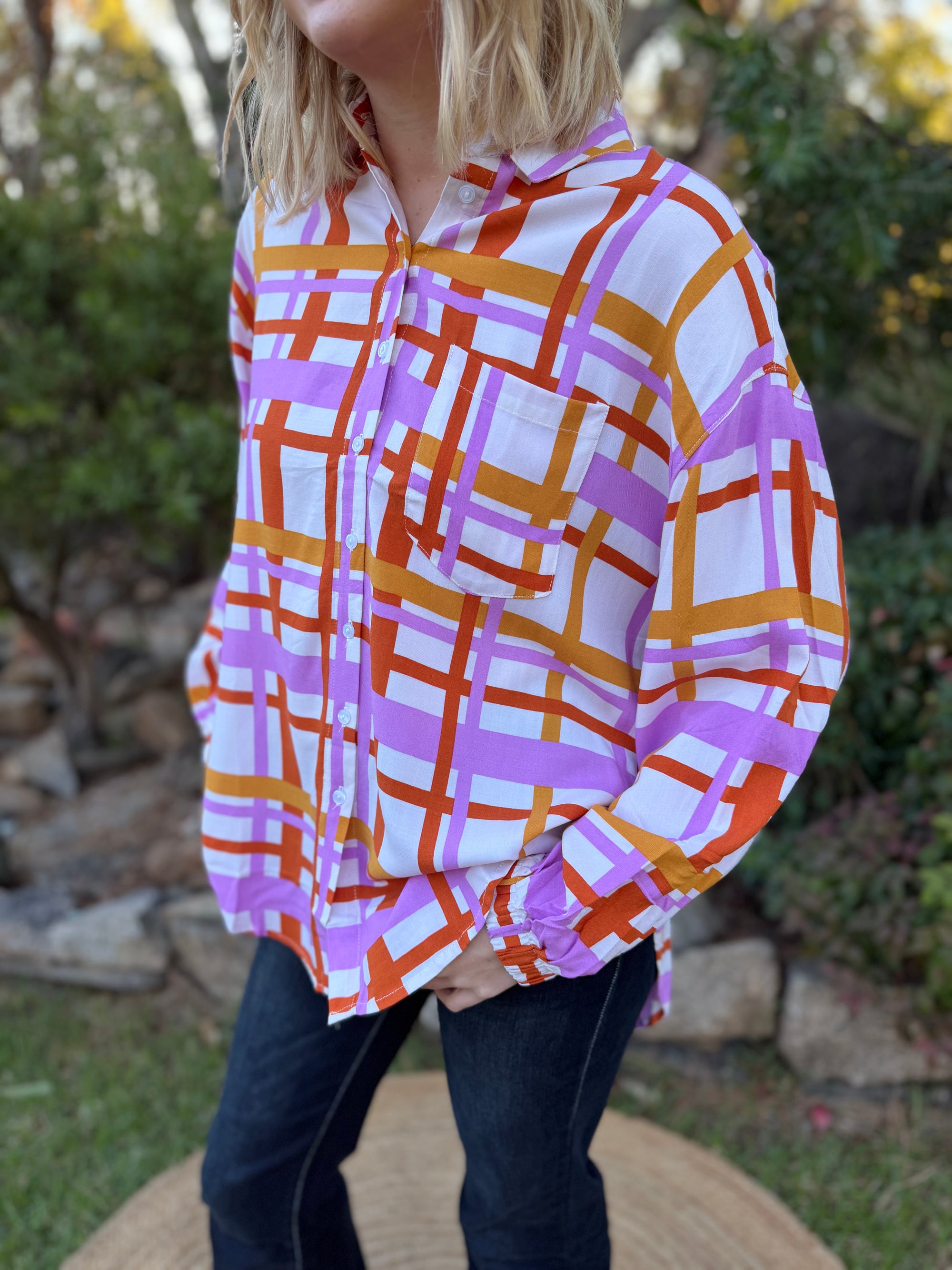 Sunset Check Shirt