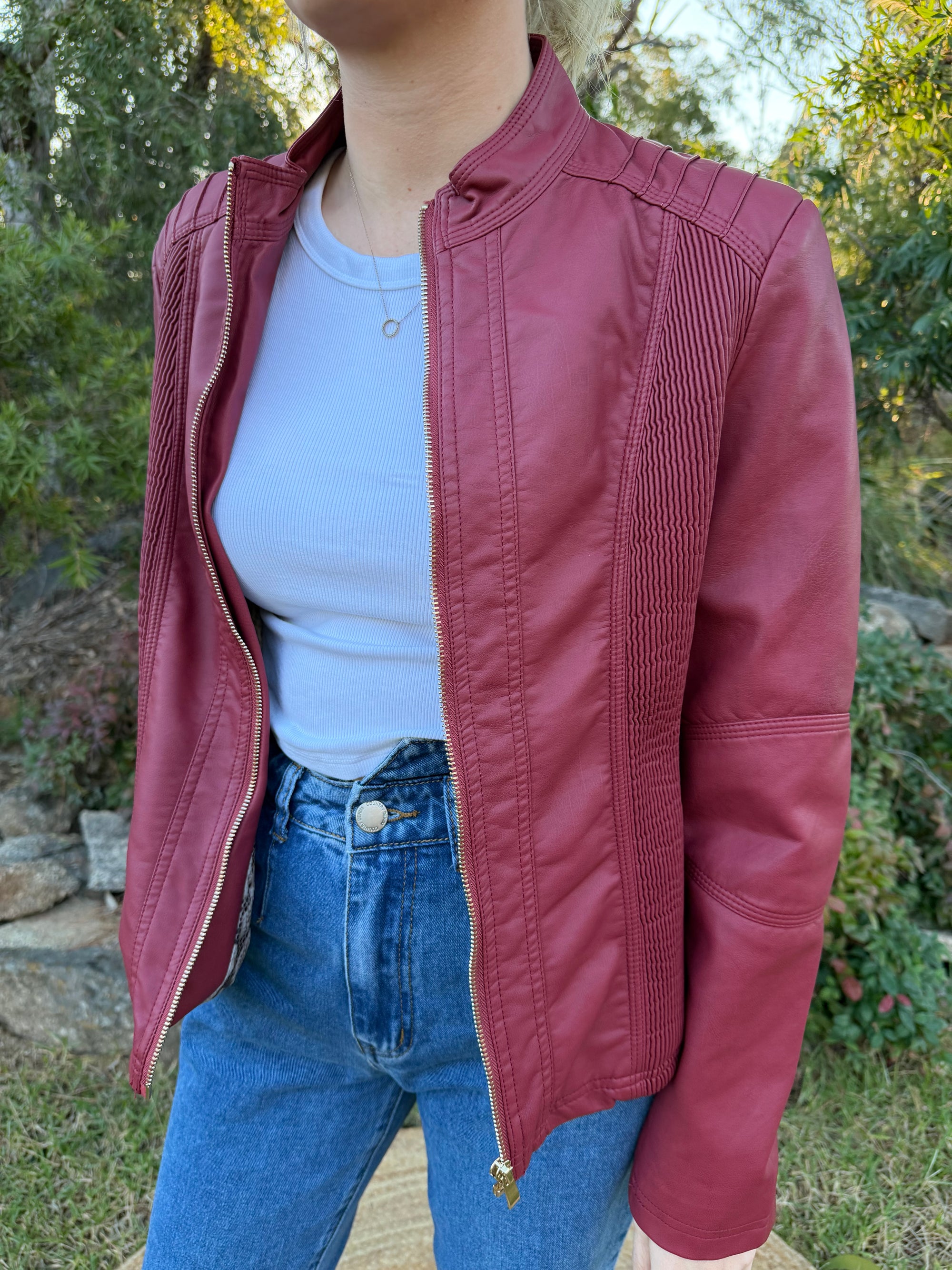 Darcie Jacket - Rouge