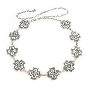 Antique SILVER with Turquoise