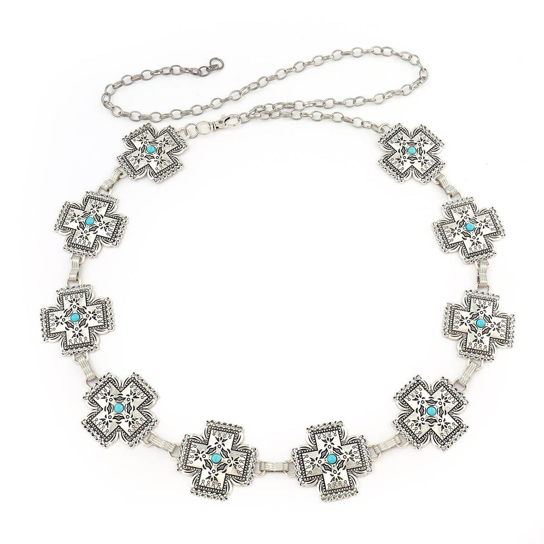 Antique SILVER with Turquoise
