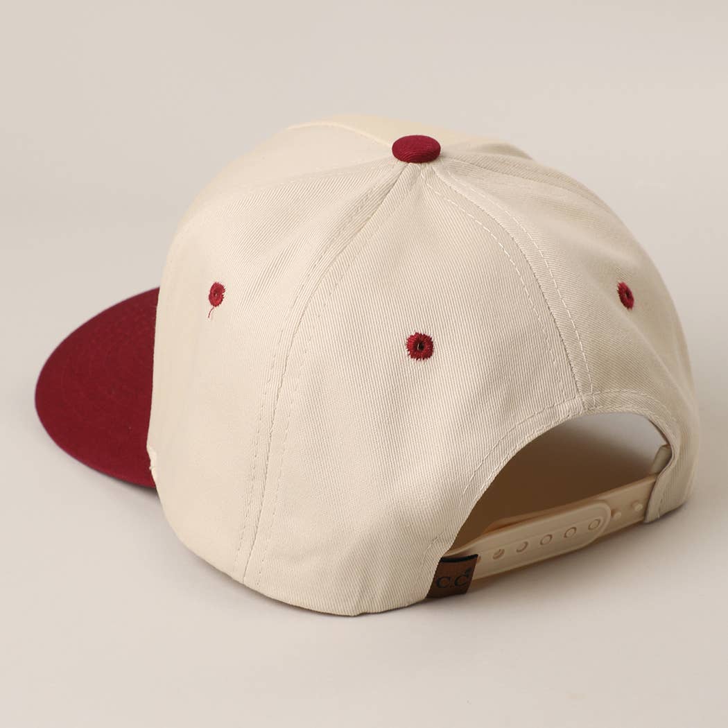 BUT DADDY, HE'S A COWBOY Embroidery Two-Tone Trucker Hat