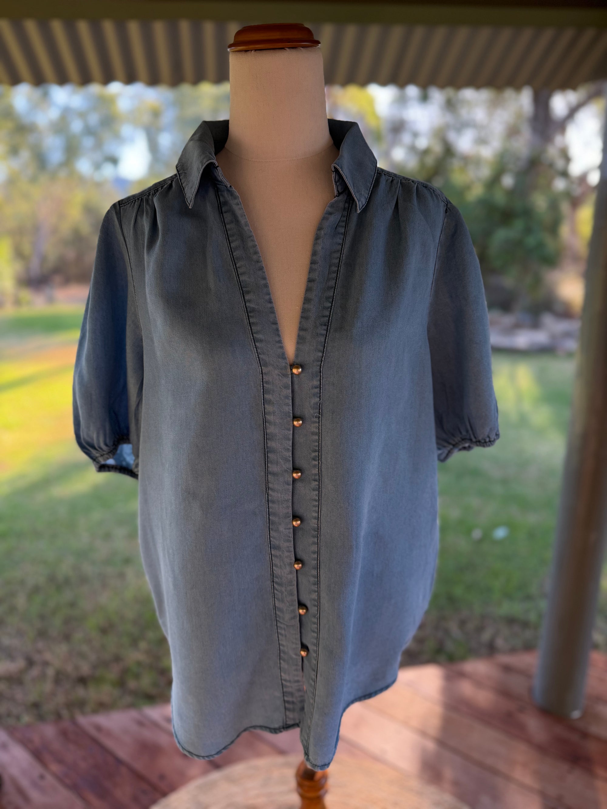 Denim Top