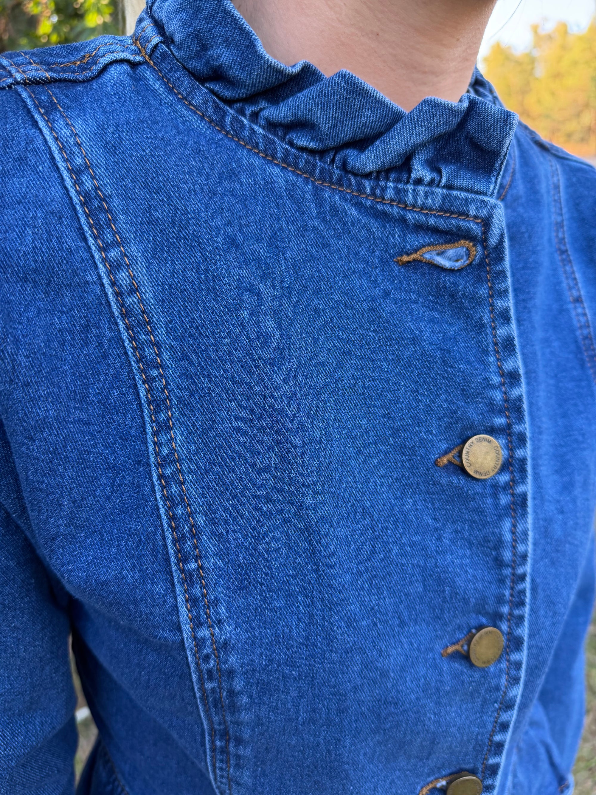 Denim Jacket CGJ18 frill