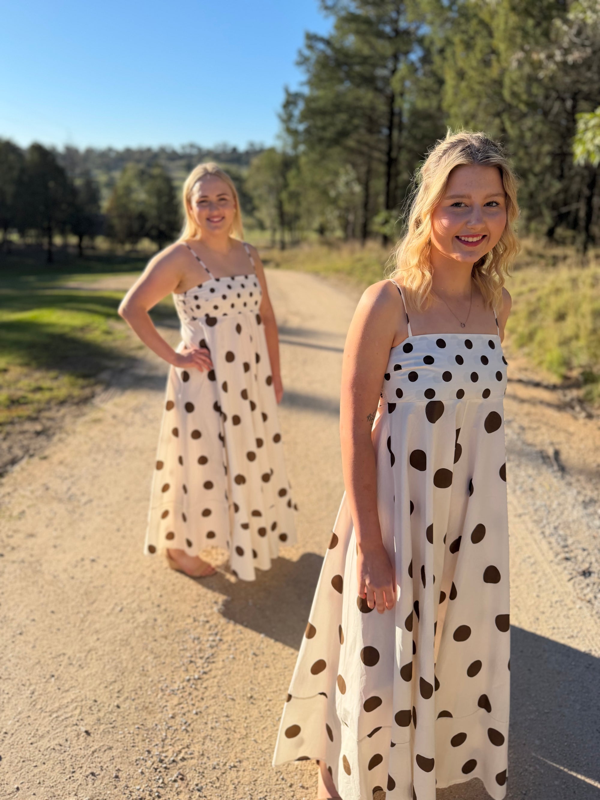 Cocoa Spot Maxi Dress