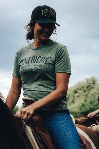 Western Tee: Sage / LG