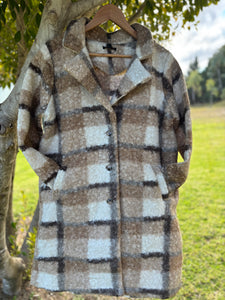 The Hazel Check Coat