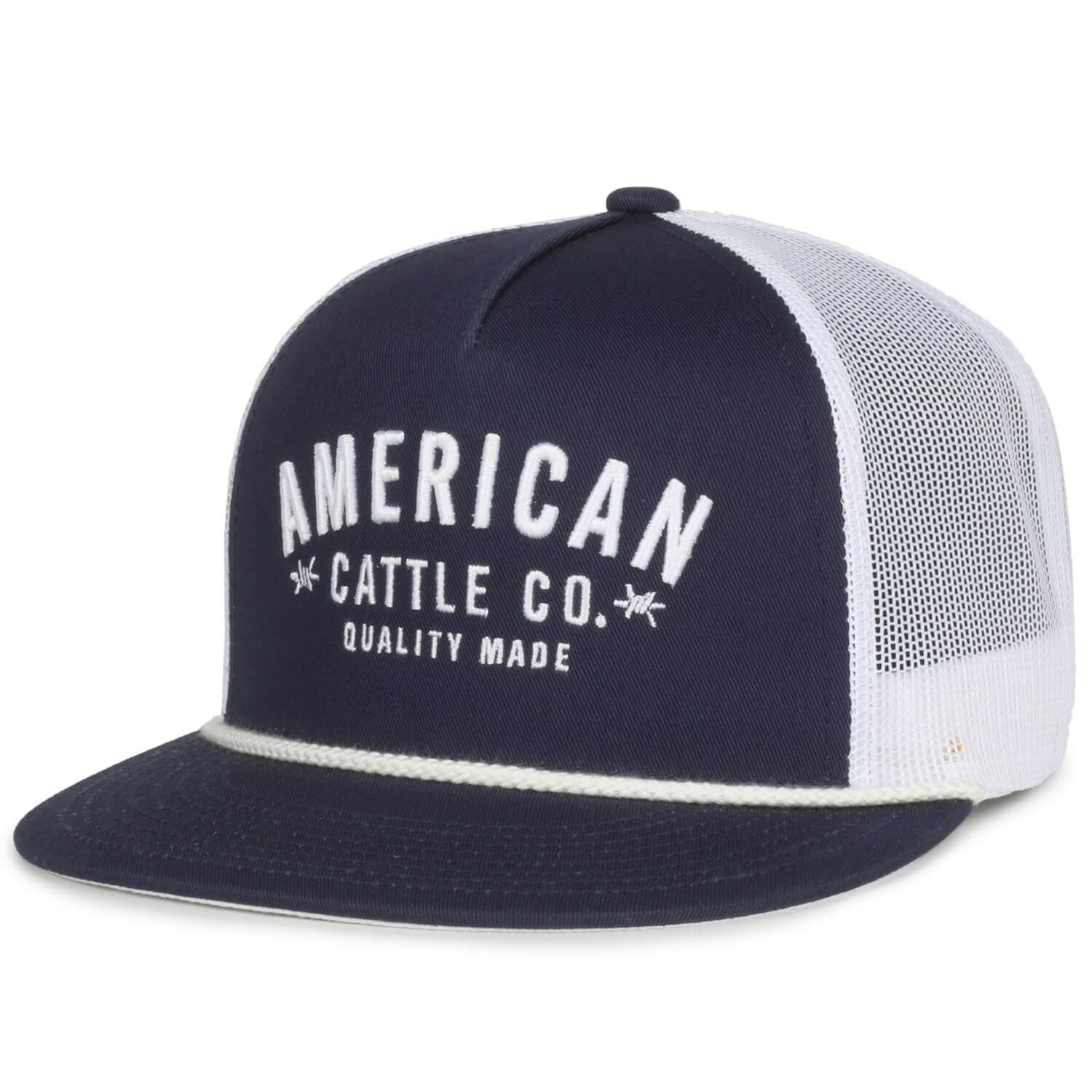 Quality Made Hat: White