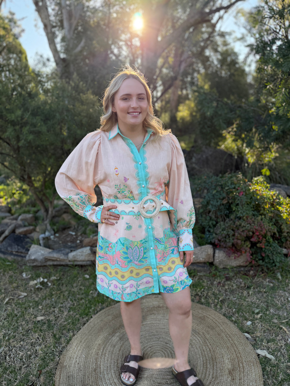 Floral Belle Shirt Dress