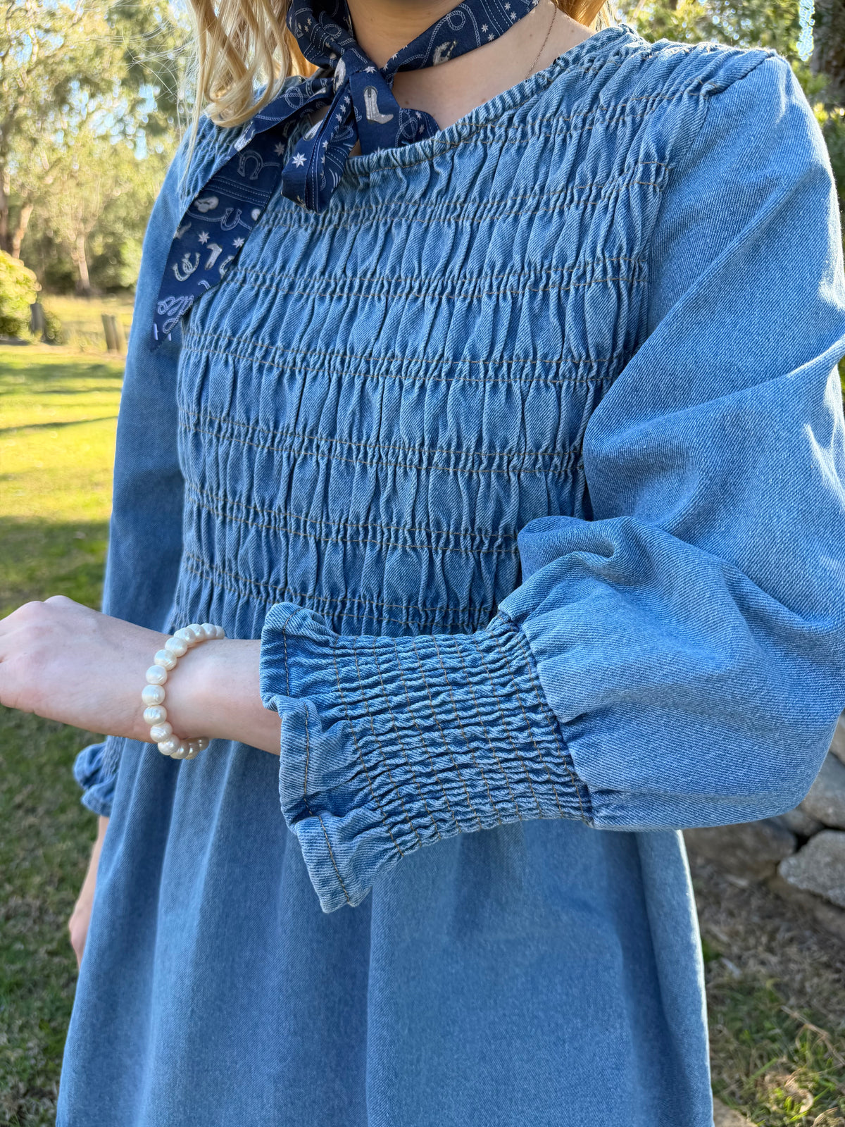 The Delaney Denim Dress