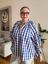 Gingham Top - 914 - Blue