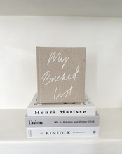 My Bucket List Oat Journal/Diary