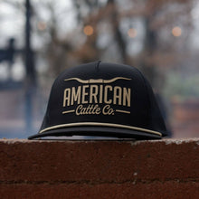 Longhorn Hat - White & Gold