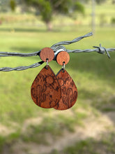 Earrings- Timber statement