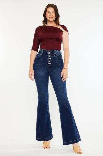 Kan Can High rise Jeans - Dark - KC8602D-CV