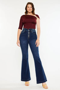 Kan Can High rise Jeans - Dark - KC8602D-CV