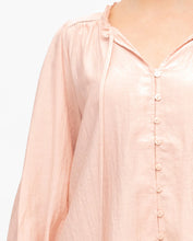 Alice Peasant Top - Pink