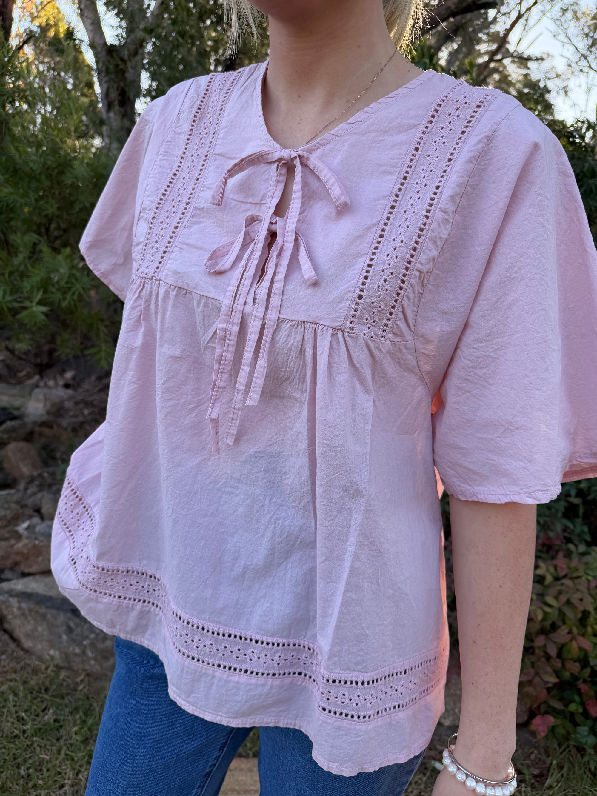 Blair Top - Pink