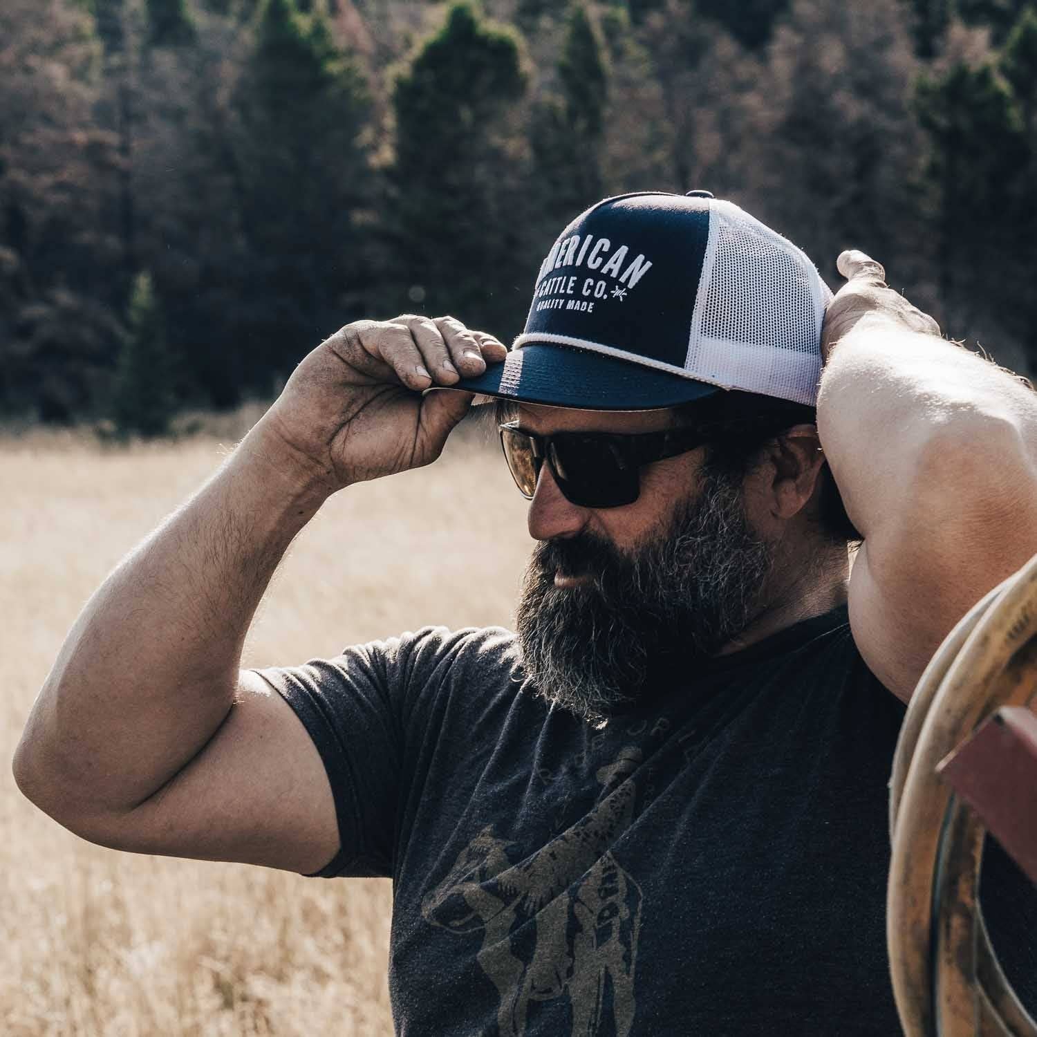 Quality Made Hat: White