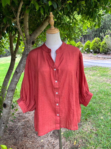 Miranda Top - Rust