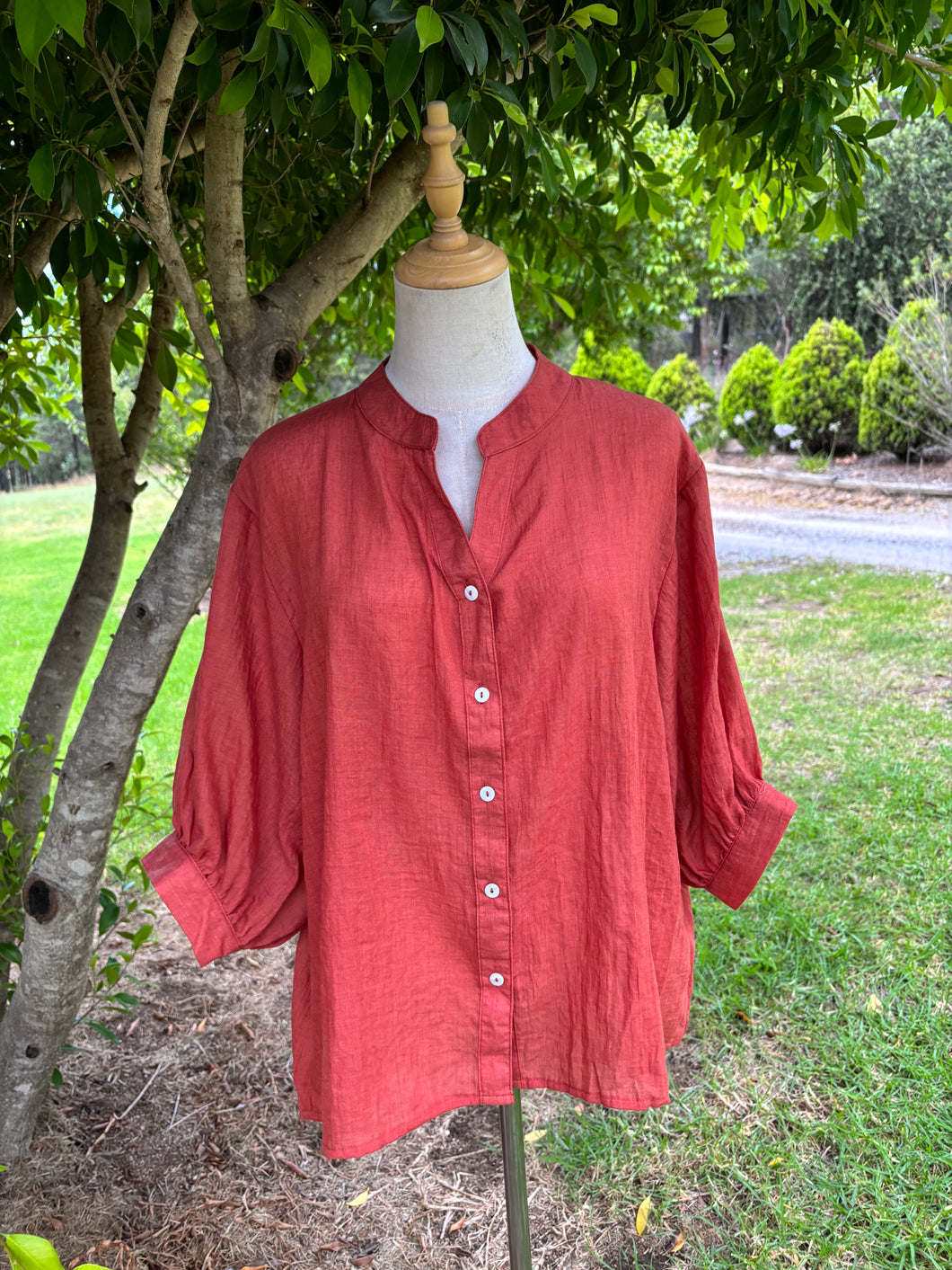 Miranda Top - Rust