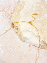 Dainty Pearl Trio 18K Gold Plated Necklace