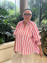 Stripe Shirt - 921 - Pink