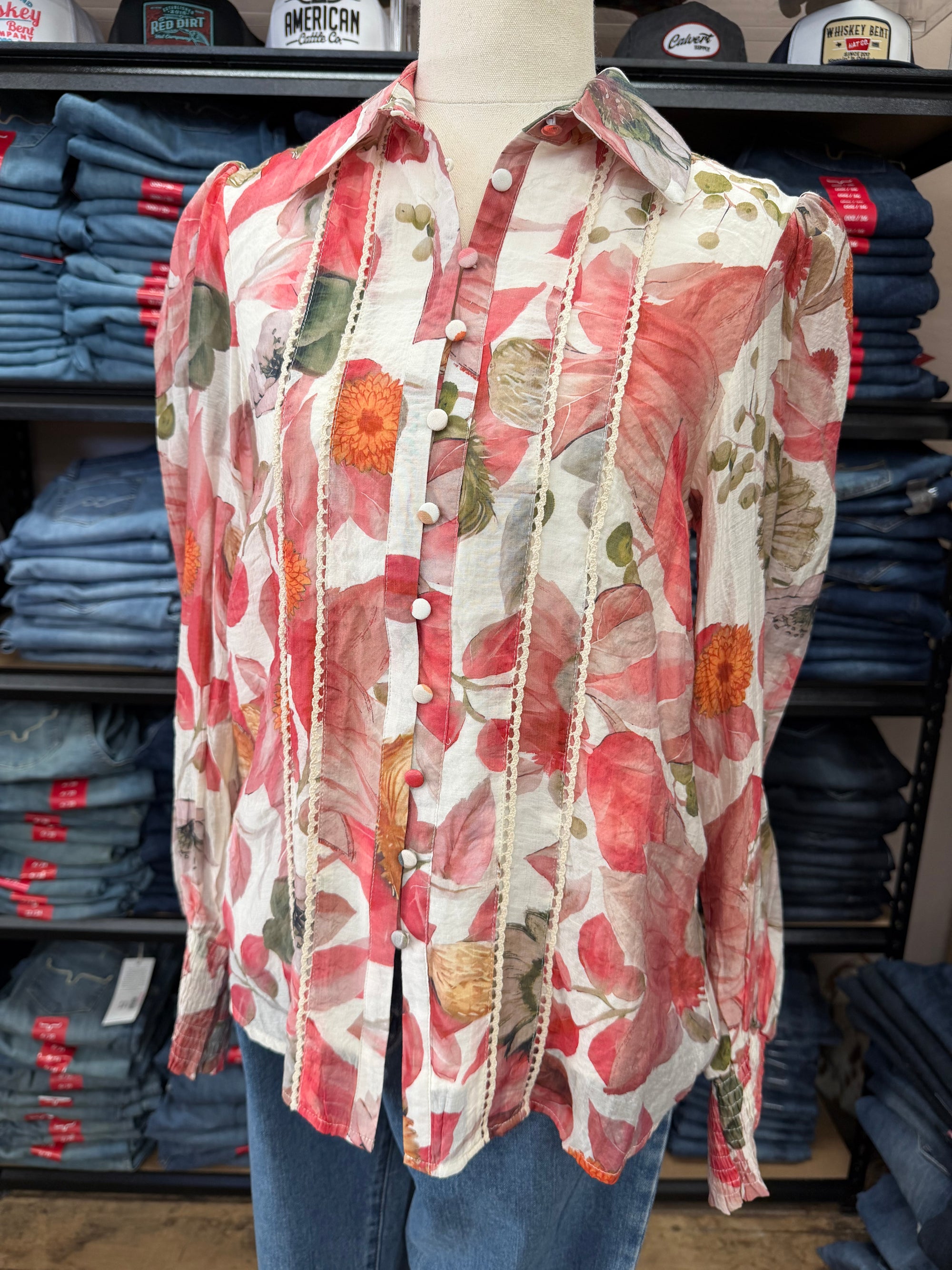 Blush Garden Top