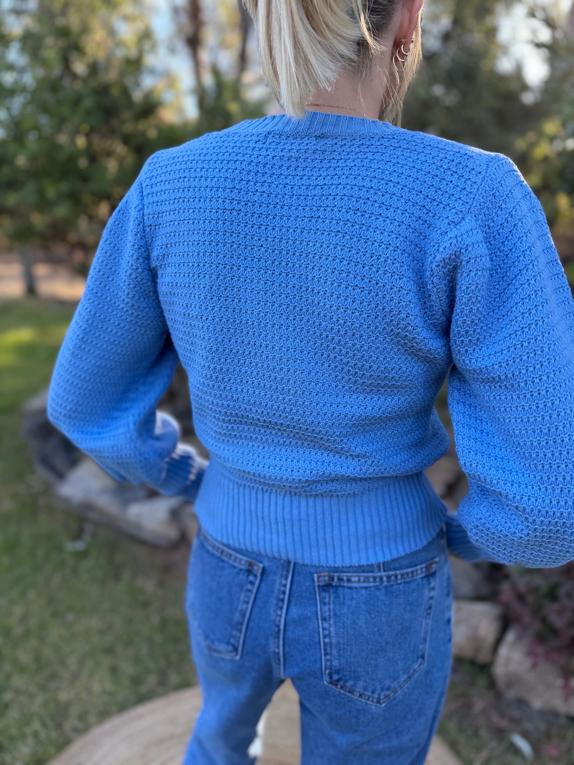 Blue Knit jumper