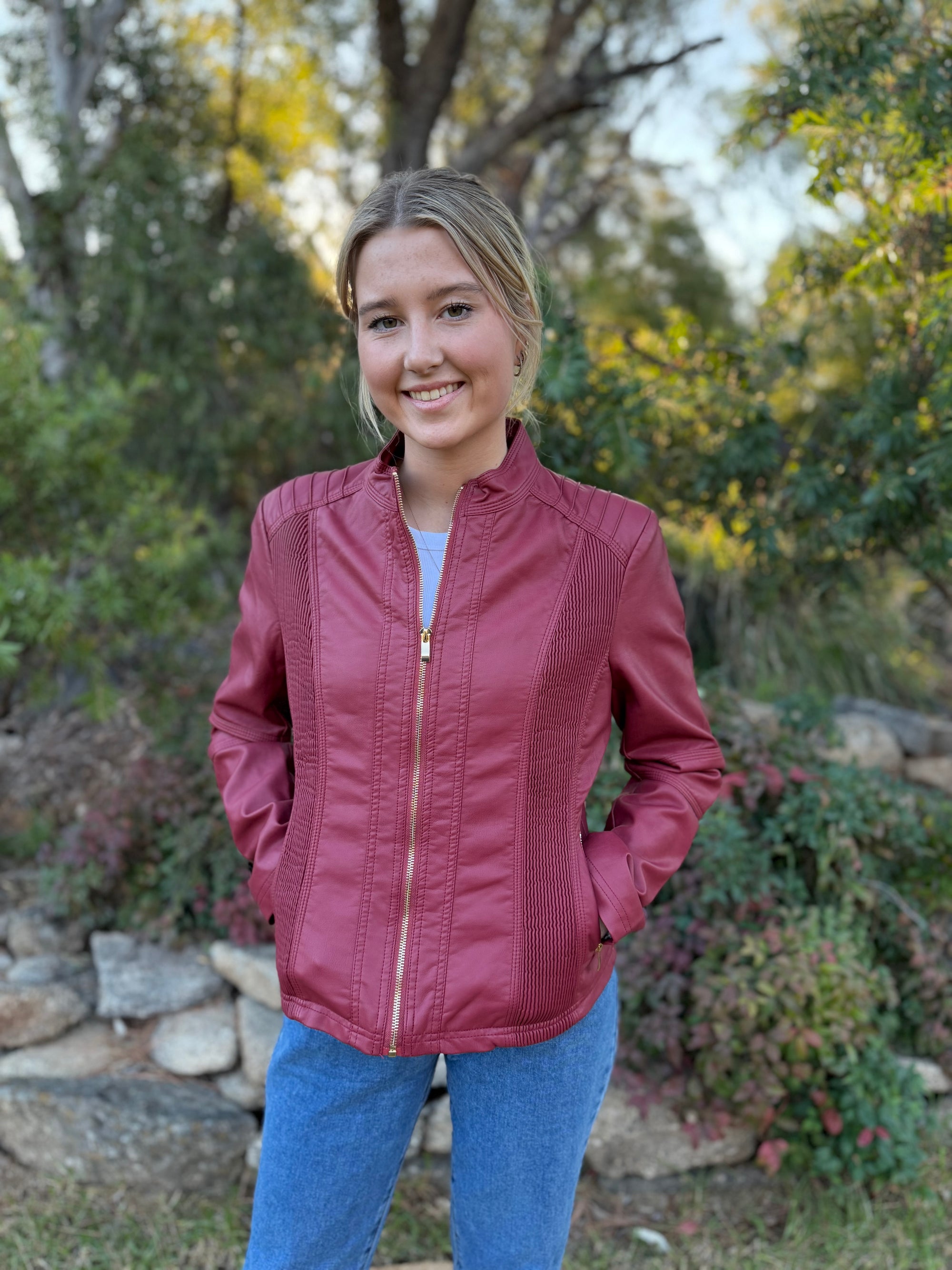 Darcie Jacket - Rouge