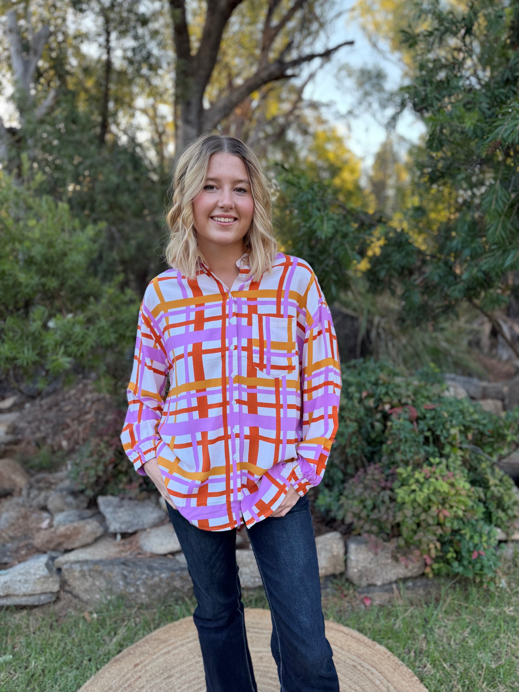 Sunset Check Shirt