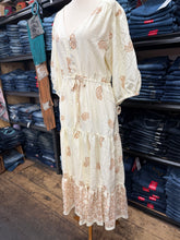 Paisley Cream Maxi Dress