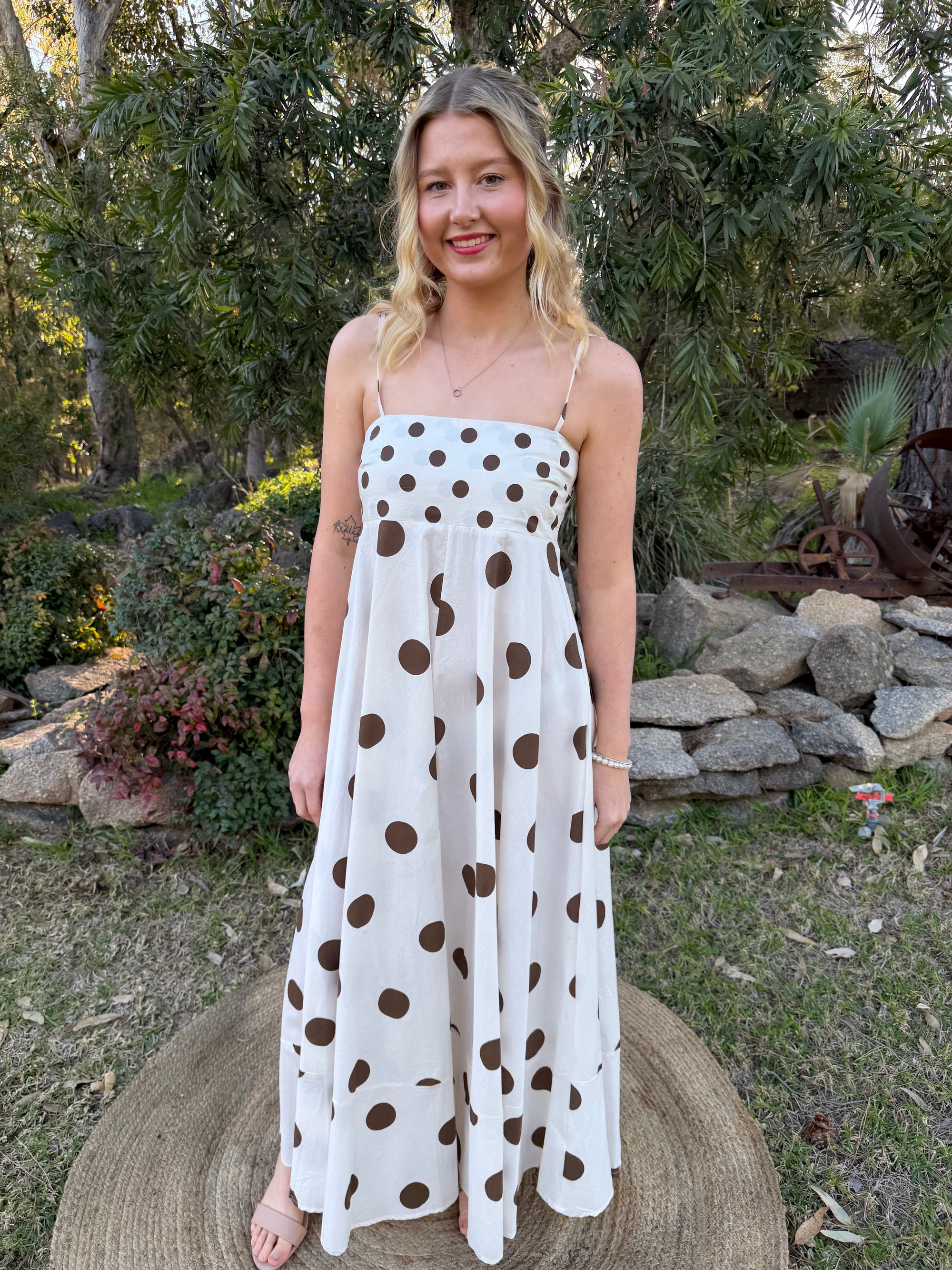 Cocoa Spot Maxi Dress