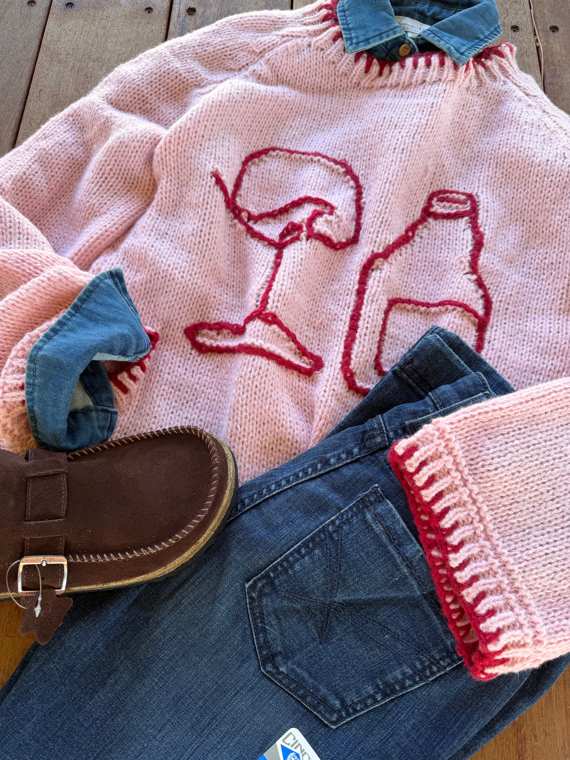 Marg Knit pink