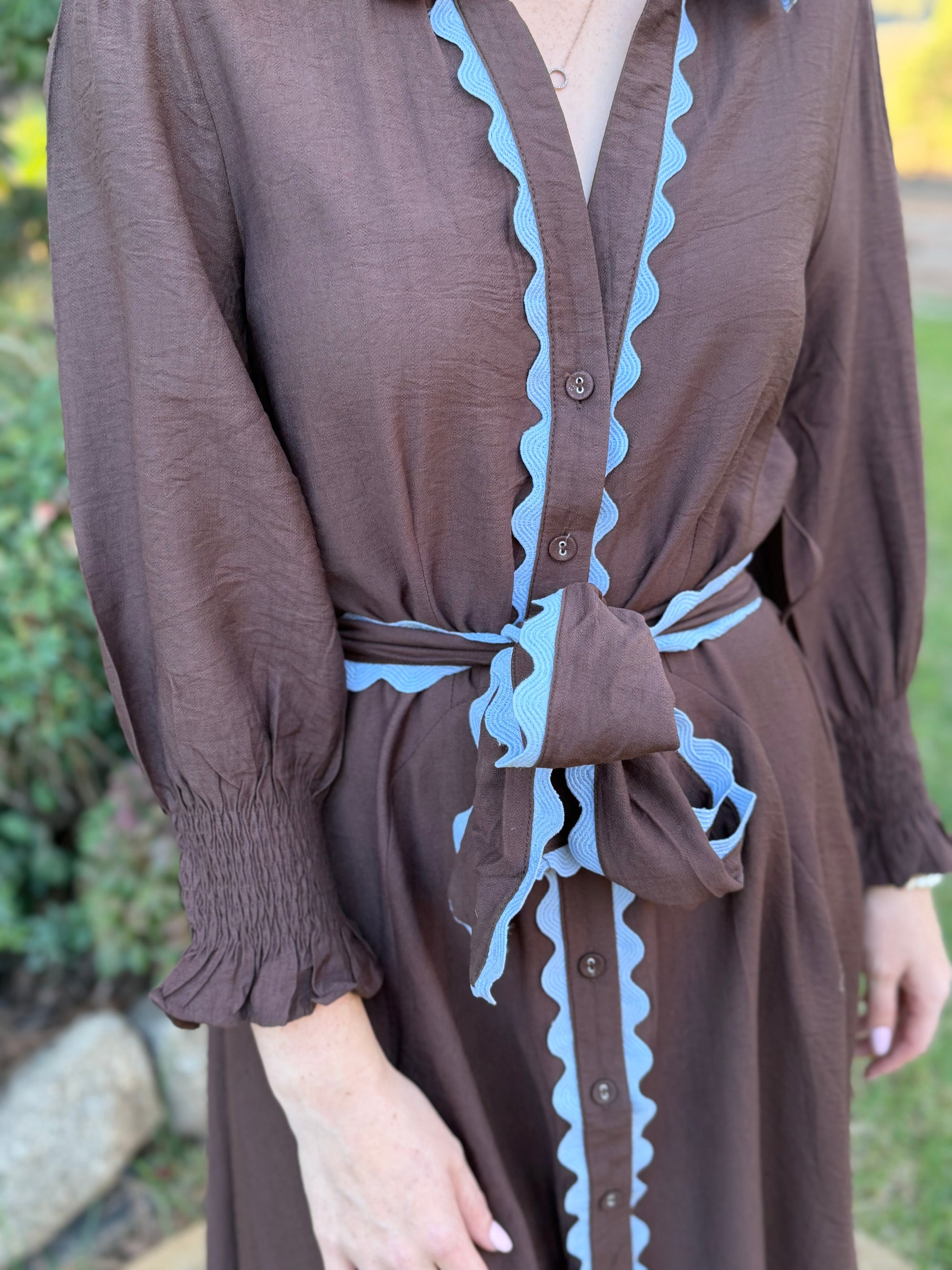 Mocha Belle Midi Dress