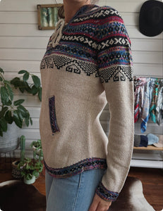 Knit - Bonnie Hoodie -  Stone