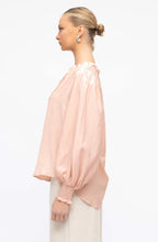Alice Peasant Top - Pink